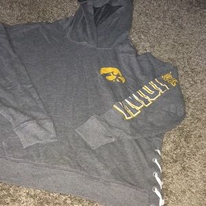 PINK iowa hoodie